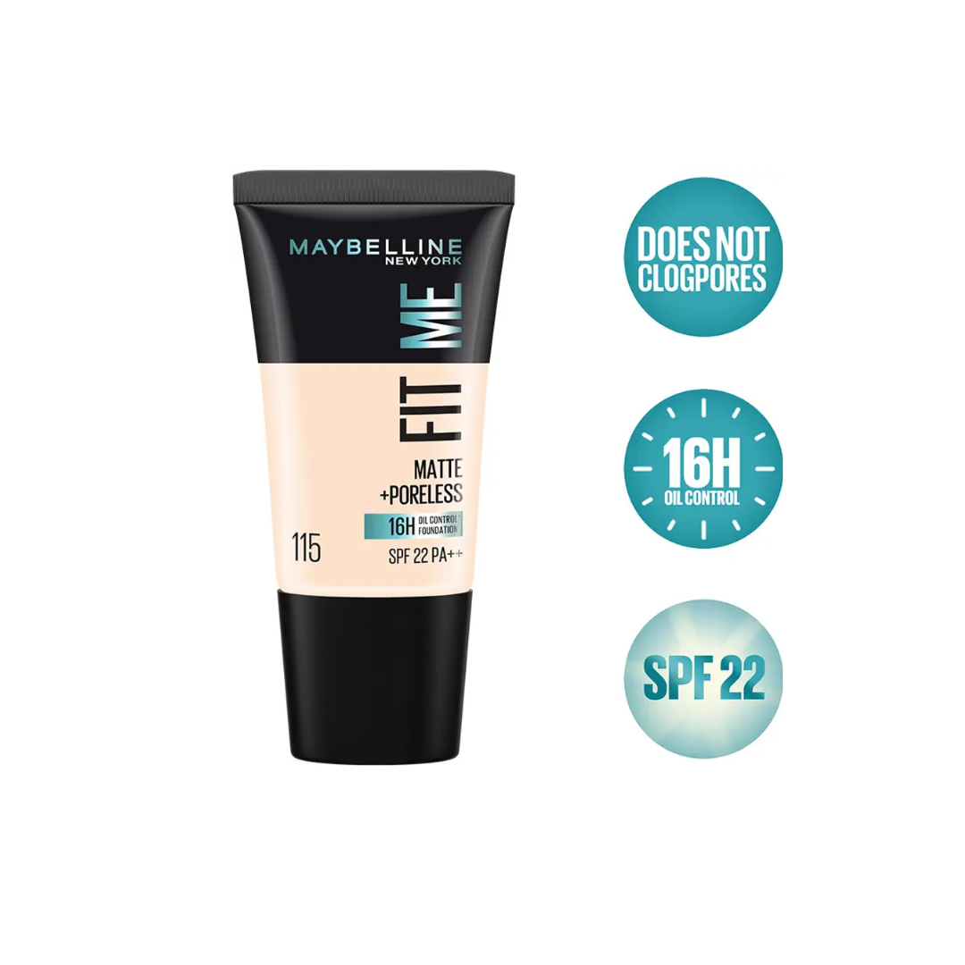 Fit Me Matte+Poreless Liquid Tube Foundation